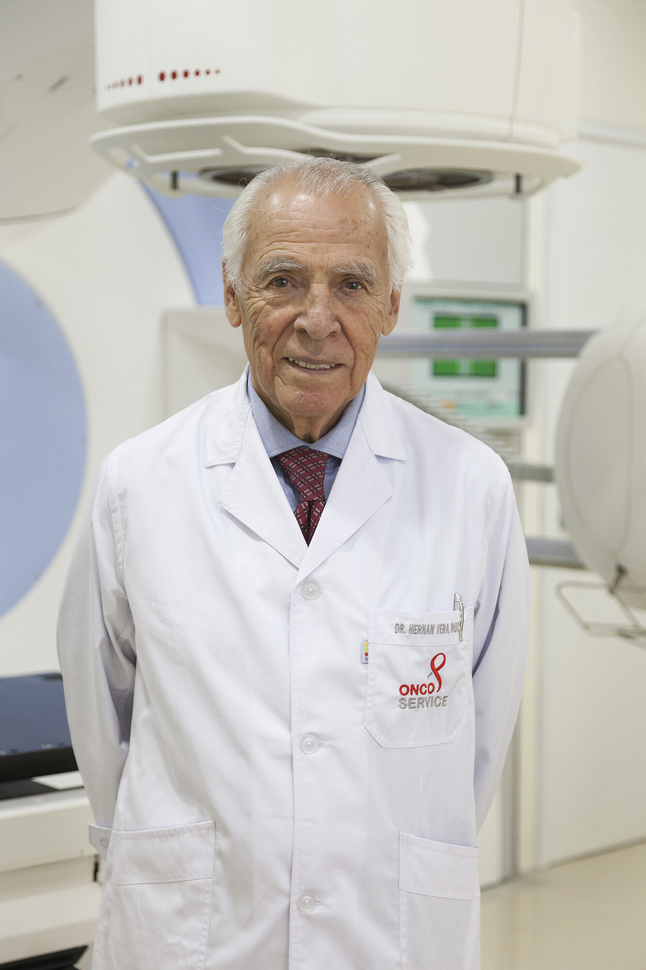 El Dr. Hernán Vera, Director Científico del Departamento de Medicina Nuclear de Oncoservice