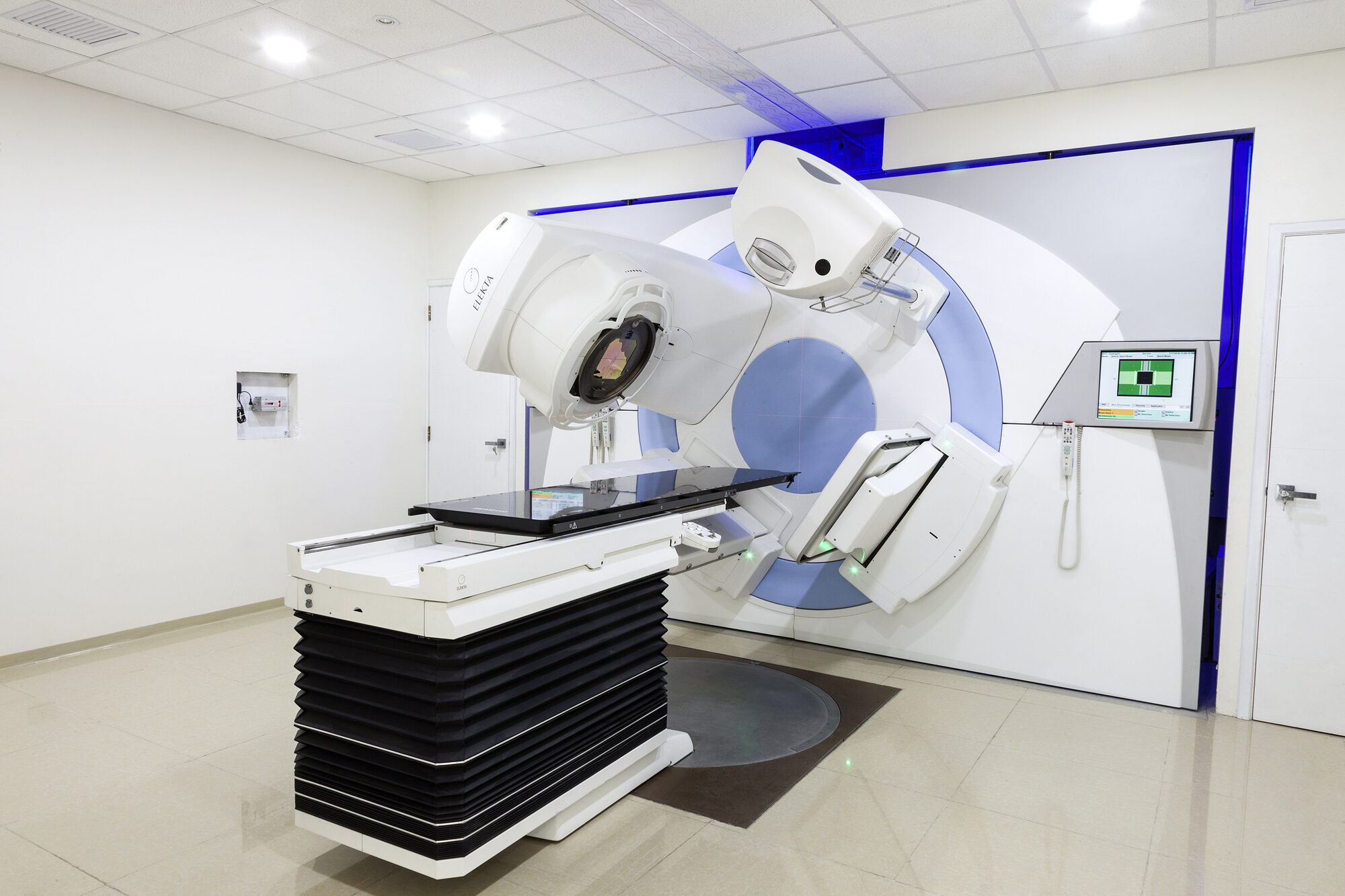 Sala del acelerador lineal Elekta de Oncoservice